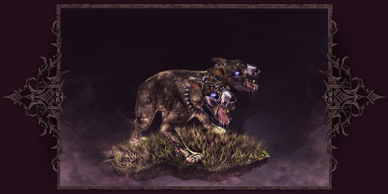 Cão de Caça Gêmeo Biônico